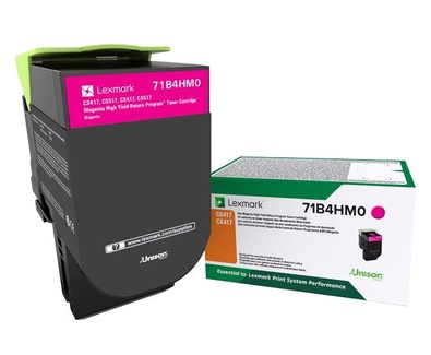 [PRI2374] Toner lexmark magenta extra alto rendimiento cs417/cx417
