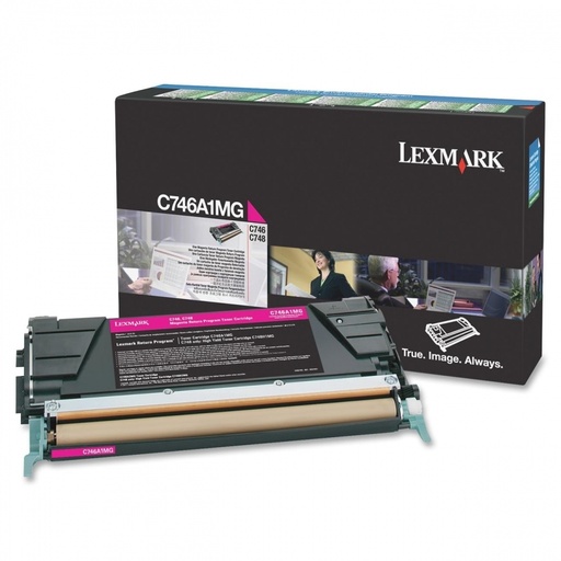 [SNR4878] Toner Lexmark Programa Retorno Magenta C746