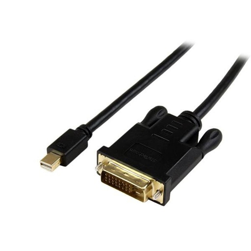 [ACC778405] Cable StarTech MDP2DVIMM6BS Mini DisplayPort 1.2 - DVI 1080p 1.8 Metros