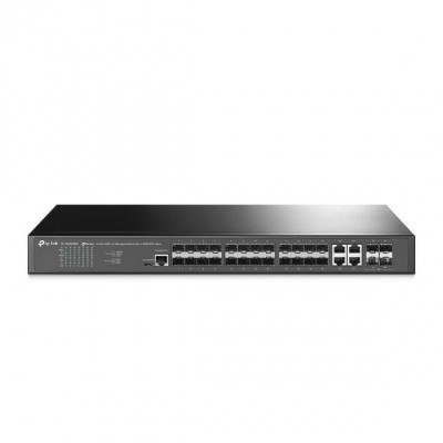 [NET29872] Tl-sg3428xf switch administrado jetstream de 24 puertos sfp l2+ con 4 ranuras 10ge sfp+ -