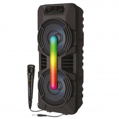 [AUD72210] Bafle necnon btdual 8"nb-08x tws mic ala fm/micsd/usb 7400w pmpo negro nbbb8x0188