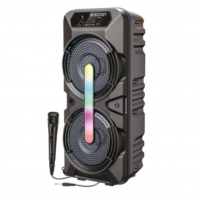 [AUD72212] Bafle necnon btdual6.5"nb-06b tws mic ala fm/micsd/usb 6500wpmpo negro nbbb6b0165