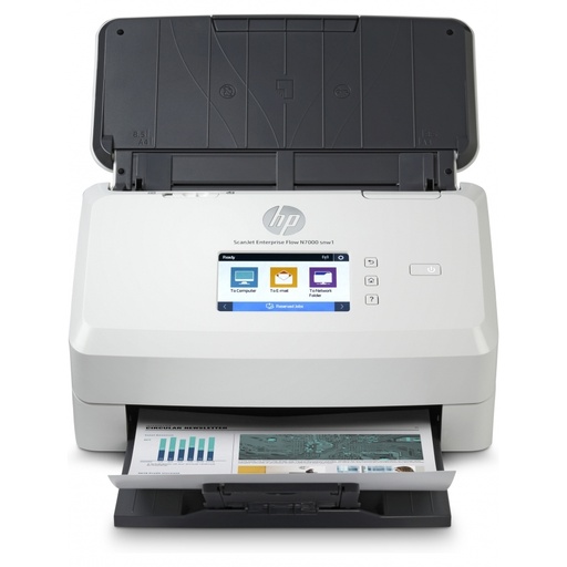 [PRI6810] Escáner hp scanjet enterprise flow n7000 snw1 adf resolución 600 dpi