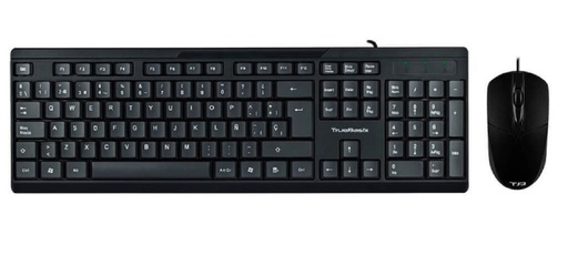 [KNM76] Kit De Teclado Y Mouse Acteck AC-928984 Alámbrico USB Español