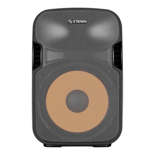 [AUD72239] Bafle steren semi profesional 15" bluetooth/mp3/aux/micrófono 3000 w pmpo color negro