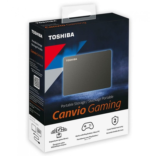 [SNR1014] Disco Duro Externo Toshiba Canvio Gaming 2.5" 2TB USB Para Mac PC PlayStation Xbox