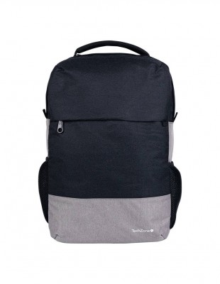 [ACC778463] Backpack strong grey techzone de 15.6 pulgadas - múltiples compartimientos