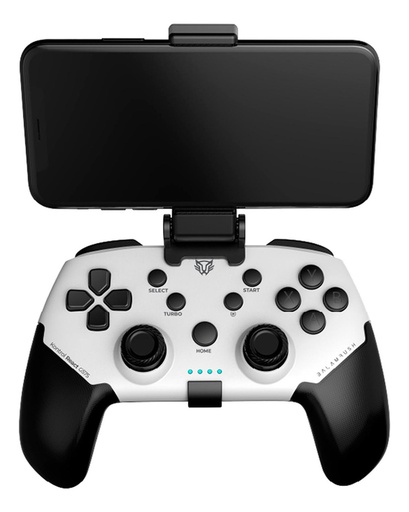 [ACC778473] Gamepad android ios,pc,ps3,ps4 2.4ghz inalambrico bt 5.0 blanco/negro br-936927