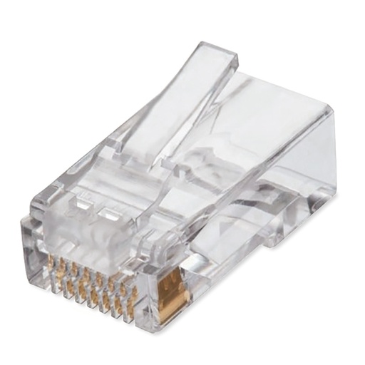 [WIR42] Bote con 100p zas de plug rj45 cat6 qian nw6100 50 micras