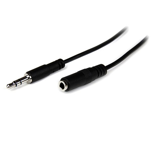 [ACC826] Cable Extensión De Audifonos StarTech 3.5mm Macho - 3.5mm Hembra 2 Metros