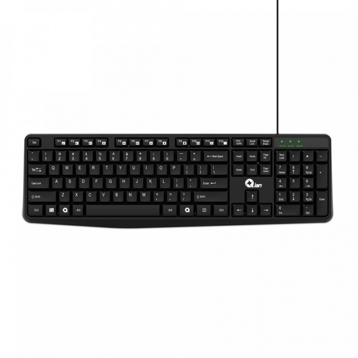 [KNM112] Kit de teclado y mouse alámbrico multimedia qian  xie qkx-20603