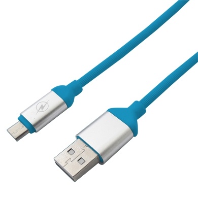 [WIR4884] Cable usb v2.0 a micro de pvc texturizado brobotix 161208a - 125 cms