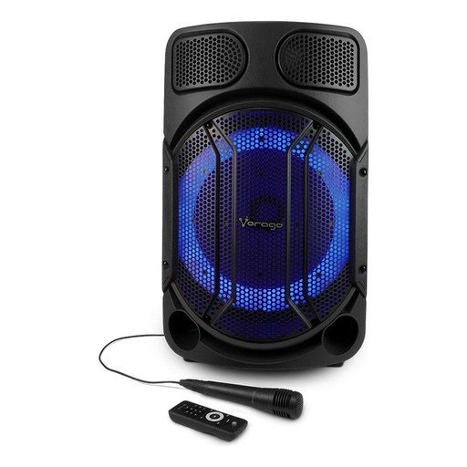 [AUD72256] Bafle vorago 15" 80w fm bluetooth recargable 1 microfono tws ksp-502