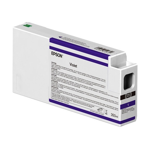 [COM36363] Cartucho De Tinta Epson UltraChrome HD 350ml Color Violeta