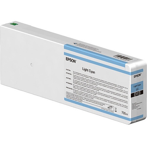 [COM36364] Cartucho De Tinta Epson UltraChrome HD 700ml Color Cian Claro