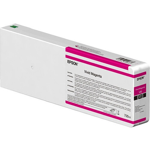 [COM36373] Cartucho De Tinta Epson UltraChrome HD 700ml Color Magenta Vivo