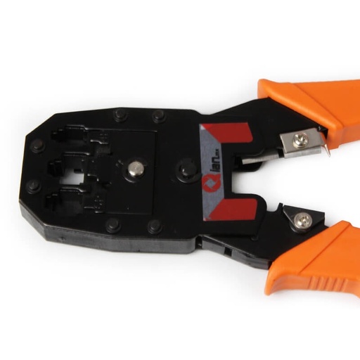 [WIR496] Pinza ponchadora qian qap-37401 bagong, pelad p/con/red/rj45/rj11/rj12