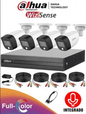 [SEC96632] Kit full color con audio de 2 megapíxeles fullcolorkit-a/ -