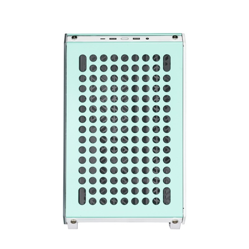 [CAB28241] Gabinete cooler master qube 500 con ventana lateral, midi tower, atx, eatx, itx, micro atx, sin fuente, color macaron, incluye a