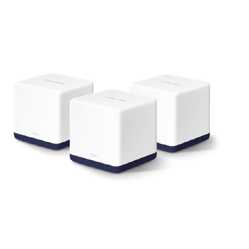 [NET29937] Router | mercusys | halo h50g(3-pack) | wifi mesh | ac1900 doble banda 5 ghz(1300mbps) 2.4ghz(600mbps)