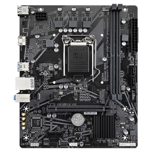 [MOB70430] Tarjeta Madre Gigabyte Micro-ATX H510M K V2, S-1200 Intel H470 Express HDMI 64GB DDR4 Para Intel