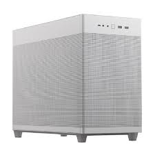 [CAB28243] Gabinete Asus PRIME AP201 White / Paneles de Malla / USB 3.1 Tipo C / Audio HD / Micro ATX / AP201/WHT/MESH/