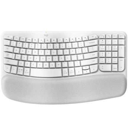 [KNM181965] Teclado logitech wave keys usb bt multidisp. offwhite (920-012279)