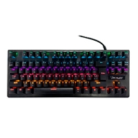 [KNM275] Teclado Gamer Ocelot Gaming OGMK02 RGB Teclado Mecánico Switch Azul Alámbrico Negro Español