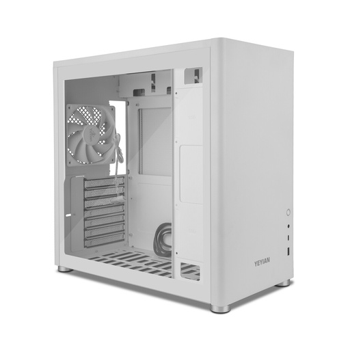 [CAB28265] Gabinete Yeyian Hussar Plus Con Ventana Midi-Tower ATX/Micro-ATX/Mini-ITX USB 3.2 Sin Fuente 1 Ventilador Instalado