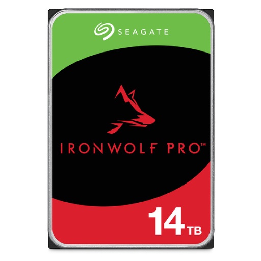 [SNR87630] Disco Duro para NAS Seagate IronWolf Pro 3.5" de 1 a Bahías Ilimitadas, 14TB, SATA III, 6Gbit/s, 7200RPM, 256MB Caché