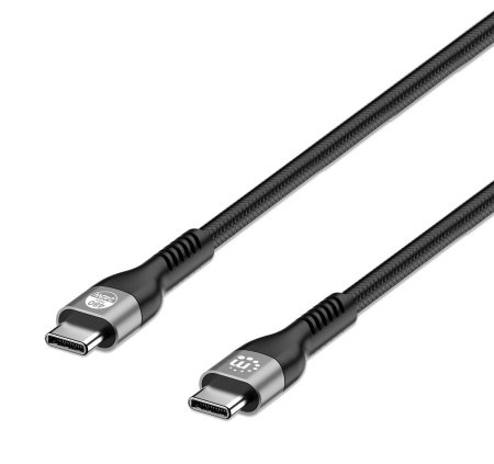 [ACC778592] Manhattan Cable USB-C Macho - USB-C Macho, 2 Metros