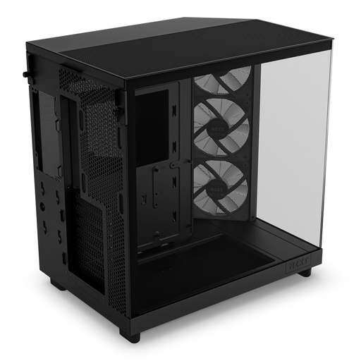[CAB28269] Gabinete NZXT H6 Flow RGB Con Ventana Midi-Tower ATX/Micro-ATX/Mini-ITX USB 3.2 Sin Fuente 3 Ventiladores RGB Instalados