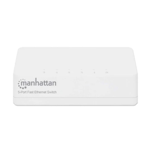 [NET29957] Switch Manhattan Fast Ethernet 560672 5 Puertos 10/100Mbps No Administrable 