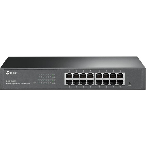[NET29962] Switch TP-Link Gigabit Ethernet TL-SG1016DE 16 Puertos 10/100/1000Mbps 32 Gbit/s 8000 Entradas Administrable 