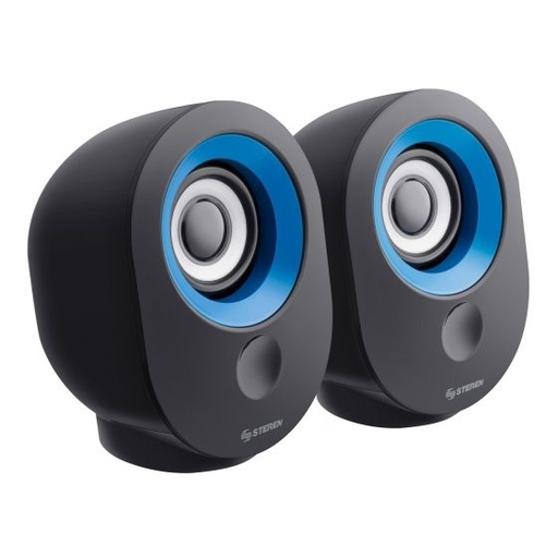 [AUD72297] Bocinas multimedia steren roundedge 70w pmpo color negro