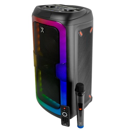 [AUD72306] Bocina Joy con Micrófono Bluetooth Inalámbrico 40W RMS USB Negro