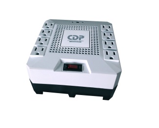 [POW732] Regulador cdp 1800va 1000w, 8 contactos, protector rj-45 y rj-11 supresor de picos