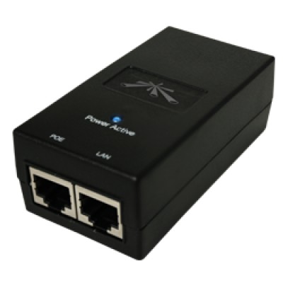 [ACC1752] Adaptador E Inyector De PoE Ubiquiti Networks POE-24-12W-G 2x RJ-45 24V