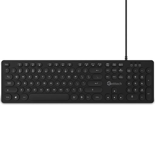 [ACC2693] Teclado De Membrana Getttech GTI-28201 Alámbrico USB Español