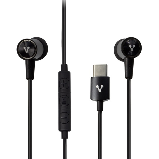 [AUD819] Audífonos In-ear Con Micrófono Vorago EP-305 Alámbrico 1.2 Metros USB-C