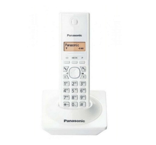 [TEL255] Teléfono Panasonic Inalámbrico Digital Pantalla lcd 1.25" Blanco (kx-tg1711mew)