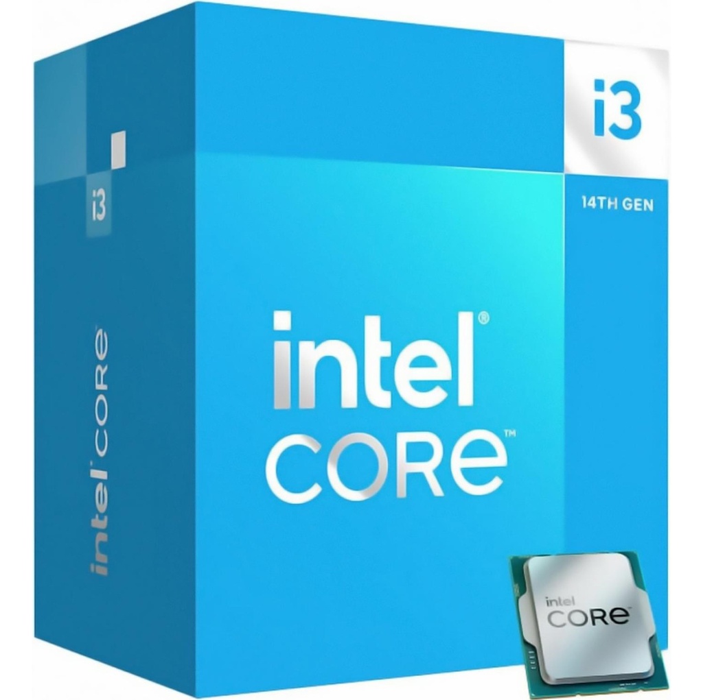 Procesador intel core i3 14100 soc1700 14th gen bx8071514100
