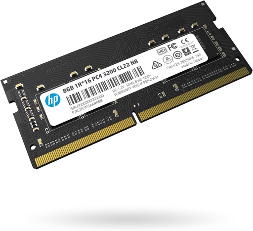 [COM36587] Memoria ddr4 hp s1 8gb 3200mhz cl22 sodimm