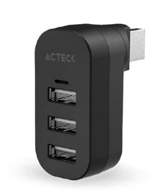 [ELE35099] Hub USB Acteck AC-937078 USB A Macho - 3x USB A Macho 480Mbit/s