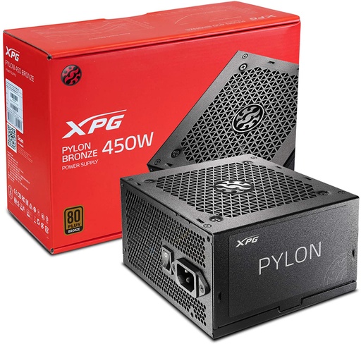[POW588] Fuente de Poder XPG Pylon 650W 80 Plus Bronze Certificada 4 PCI Express