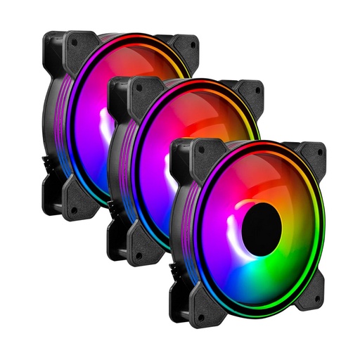 [COO100332] Ventilador Balam Rush Eolox Blaze EX50K, 3x 120mm, 1500RPM, ARGB, Negro