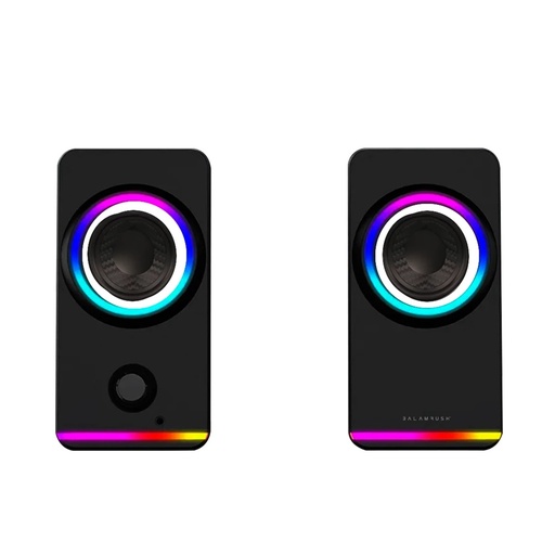 [ACC778723] Bocina Gamer Para Computadora Balam Rush Glimm Style BG565 Bluetooth Alámbrico/Inalámbrico 2.0 10W RMS 2 Piezas