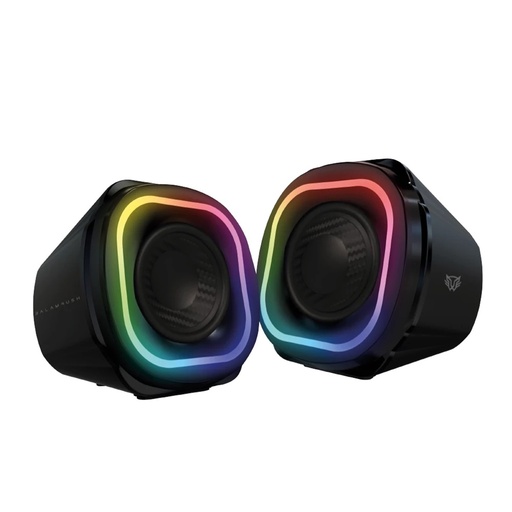 [ACC778725] Bocina Gamer para Computadora Balam Rush Glimm Quad BG555 Bluetooth Alámbrico/Inalámbrico 2.0 10W RMS 2 Piezas