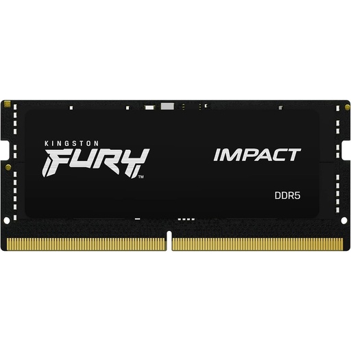 [SNR87695] Memoria RAM Kingston FURY Impact DDR5 6000MHz 16GB Non-ECC CL38 SO-DIMM XMP