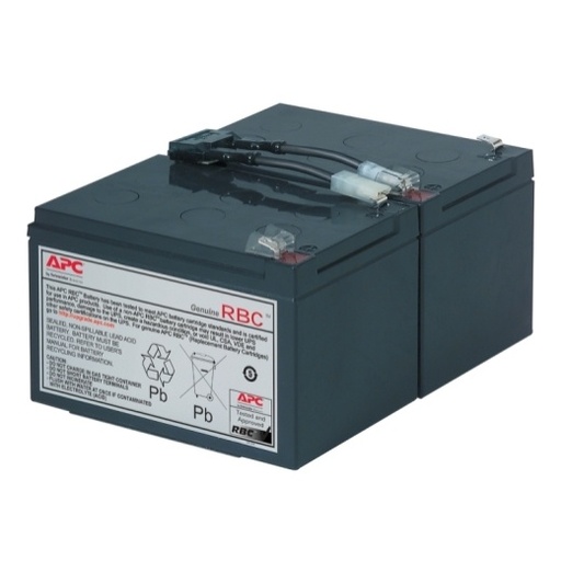 [POW135] Batería apc rbc6 - negro